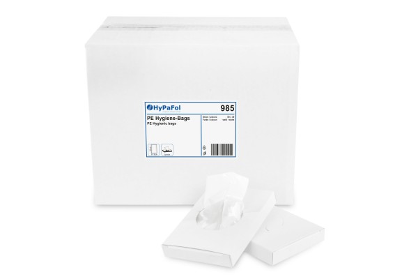 Hypafol PE Hygiene-Bags, 30 Beutel pro Box, 50 Boxen