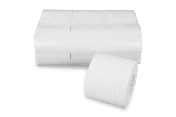 FUNNY Toilettenpapier 2-lg., rec. grau, 60 Rollen/250 Blatt